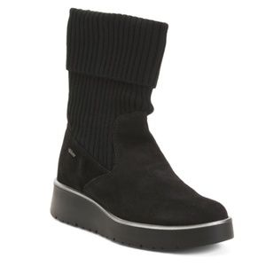 Brand New IGI&CO Made In Italy Fold Over Cuff Booties